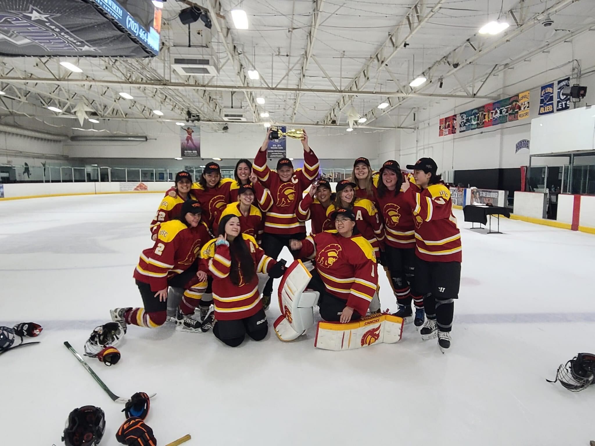 Break Barriers on the Ice with USC's Women's Hockey Team